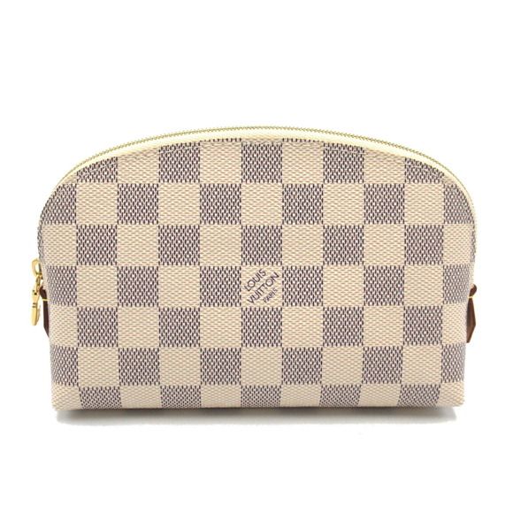 Louis Vuitton Handbags - LOUIS VUITTON Pochette Cosmetic Pouch Bag Azur White